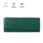 Планинг недатированный, 330*130мм, 56л., кожзам, OfficeSpace "Nebraska", зеленый