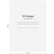 Тетрадь-словарик 24л., А6 для записи слов ArtSpace "Однотонная. Белая"