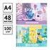 Альбом для рисования 48л., А4, на гребне ArtSpace "Стиль. Bright life"