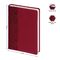 Ежедневник недатир. А5, 160л., кожзам, Berlingo "Vivella Prestige", бордовый