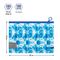 Папка-конверт на молнии Berlingo "Bubbles" А4, 180мкм, прозрачная, с рисунком