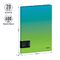 Папка с 20 вкладышами Berlingo "Radiance", 17мм, 600мкм, с внутр. карманом, голубой/зеленый градиент