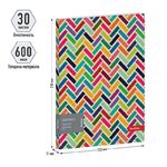 Папка с 30 вкладышами Berlingo "Geometry", 17мм, 600мкм, с внутр. карманом, с рисунком