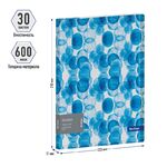 Папка с 30 вкладышами Berlingo "Bubbles", 17мм, 600мкм, с внутр. карманом, с рисунком