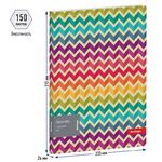 Папка на 4 кольцах Berlingo "Geometry", 24мм, 600мкм, D-кольца, с внутр. карманом, с рисунком