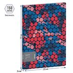 Папка на 2 кольцах Berlingo "Sparkle", 24мм, 600мкм, D-кольца, с внутр. карманом, с рисунком