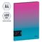 Папка с пружинным скоросшивателем Berlingo "Radiance", 17мм, 600мкм, с внутр. карманом, розовый/голубой градиент