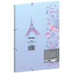 Папка для тетрадей на резинке Berlingo "Capitals. Paris" А5+, 600мкм, с рисунком