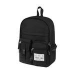 Рюкзак Berlingo Tasty "Black rubusta", 40*28*15см, 1 отделение, 7 карманов, уплотненная спинка