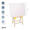 Мольберт напольный Хлопушка Гамма "Студия", планшет 60*60см, высота 120см, съемная полка, 2 стакана в комплекте, сосна