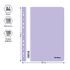 Папка-скоросшиватель пластик. перф. Berlingo, А4, 180мкм, лаванда