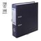 Папка-регистратор OfficeSpace, 70мм, бумвинил, с карманом на корешке, черная