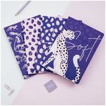 Тетрадь 48л., А5, клетка MESHU "Bright&Soft", "софт-тач" ламинация, тиснение фольгой, ЕВРО