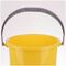Ведро пластиковое, пищевое OfficeClean, мерная шкала, желтое, 9л