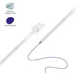 Ручка шариковая MESHU "Unicorn" синяя, 0,7мм, перламутр, софт-тач, ассорти, с топпером