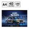 Альбом для рисования 40л., А4, на скрепке ArtSpace "Авто. Hard racing"