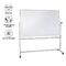 Доска магнитно-маркерная Berlingo "Premium", 120*180см, двусторонняя, поворотная, мобильная