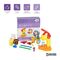 Тесто для лепки Гамма "Малыш. Фабрика мороженого", 04 цвета, 240г, набор с аксессуарами