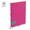 Папка на 4-х кольцах Berlingo "Fuze", 25мм, 600мкм, розовая