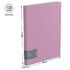 Папка на 4-х кольцах Berlingo "Soft", 25мм, 600мкм, сиреневая