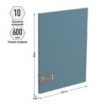 Папка с 10 вкладышами Berlingo "Soft", 9мм, 600мкм, ниагара