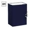 Короб архивный с завязками OfficeSpace разборный, БВ, 120мм, синий, клапан картон, до 1000л.