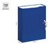 Короб архивный с завязками OfficeSpace разборный, БВ, 80мм, синий, клапан МГК