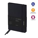 Ежедневник недатир. В6, 136л., кожзам, Berlingo "Western", с резинкой, черный
