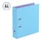 Папка-регистратор Berlingo "Haze", 80мм, матовая ламинированная, голубая