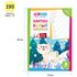 Картон белый А4, ArtSpace, 8л., немелованный, в папке, "Снежный барс"
