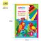 Картон цветной А4, ArtSpace, 8л., 8цв., немелованный, в папке, "Попугай"