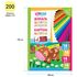 Набор А4 цв. немел. картона, 16л., 16цв. и цв. двустор. газет. бумаги, 16л.,16цв., ArtSpace "Коровка", в папке