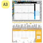 Расписание уроков с расписанием звонков А3 ArtSpace "Пиши-стирай. Draw it"