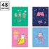 Тетрадь 48л., А5, клетка ArtSpace "Рисунки. Trendy meow"