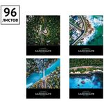 Тетрадь 96л., А5, клетка ArtSpace "Путешествия. Incredible places"