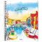 Тетрадь 96л., А5, клетка на гребне ArtSpace "Путешествия. Watercolor city"