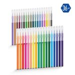 Фломастеры Berlingo "Замки", 36цв., смываемые, картон, европодвес