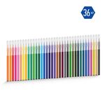 Фломастеры Berlingo "Жил-был кот", 36цв., смываемые, блистер