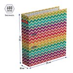Папка-регистратор Berlingo "Geometry", 80мм, ламинированная, с рисунком