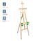 Мольберт напольный Лира с бегунком Гамма "Студия" 53*71*170см, съемная полка, 2 стакана в комплекте, сосна