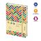 Ежедневник недатир. В6, 136л., кожзам, Berlingo "Geometry", с рисунком