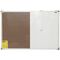 Доска магнитно-маркерная/пробковая OfficeSpace, 60*90см, алюминиевая рамка