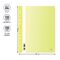 Папка-скоросшиватель пластик. перф. Berlingo "Neon", А4, 180мкм, неоновая желтая