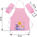 Набор для труда Мульти-Пульти "Для девочек", фартук, нарукавники, клеенка