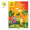 Цветная бумага офсетная А4, Мульти-Пульти, 16л., 16цв., на скобе, "Приключения Енота"
