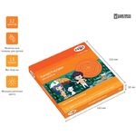 Пластилин Гамма "Оранжевое солнце", 12 цветов (6 классич., 6 флуор.), 168г, со стеком. картон. упаковка