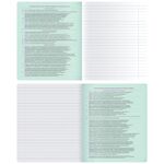 Тетрадь предметная 48л. MESHU "Duo Brush" - Литература, матовая ламинация, тиснение фольгой