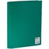 Папка с 40 вкладышами OfficeSpace А4, 21мм, 400мкм, пластик, зеленая
