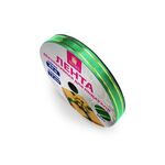 Лента упаковочная декоративная для подарков, золотые полосы, 12 мм х 45 м, зеленая, ЗОЛОТАЯ СКАЗКА, 591826