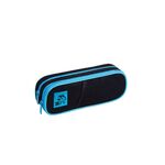 Пенал мягкий 2 отделения, 220*80*50 Berlingo "Tea rex", полиэстер, внутренний органайзер